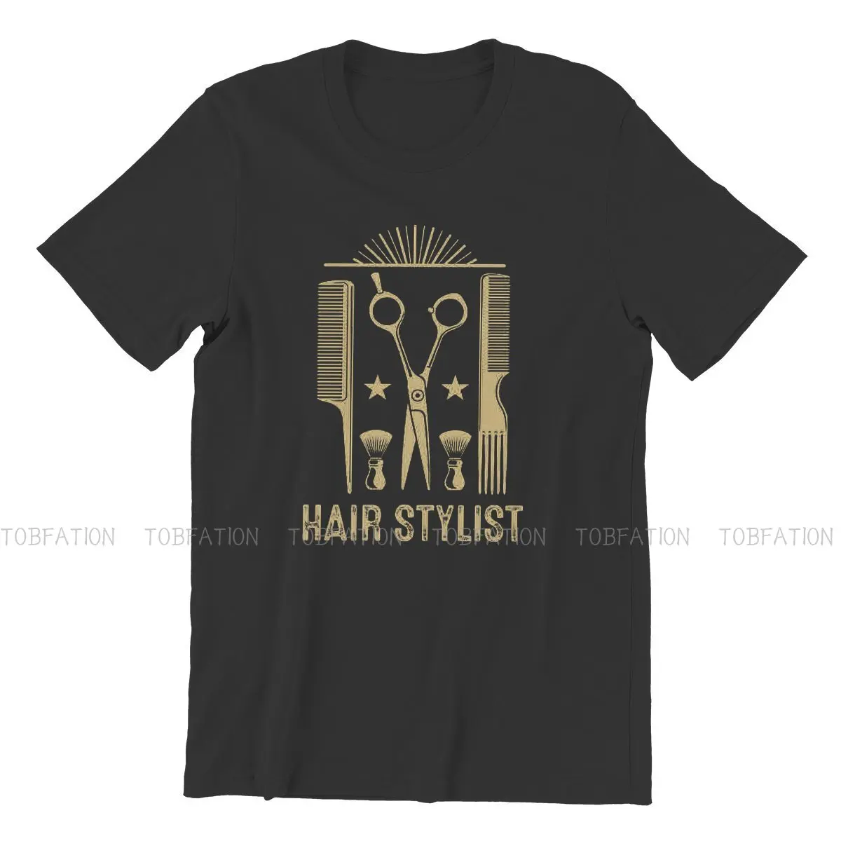 Barber Hairdresser Fashion Trend Hairstyle 100% Cotton TShirts Hair Stylist Distinctive Men\'s T Shirt Funny Clothing Size S-6XL