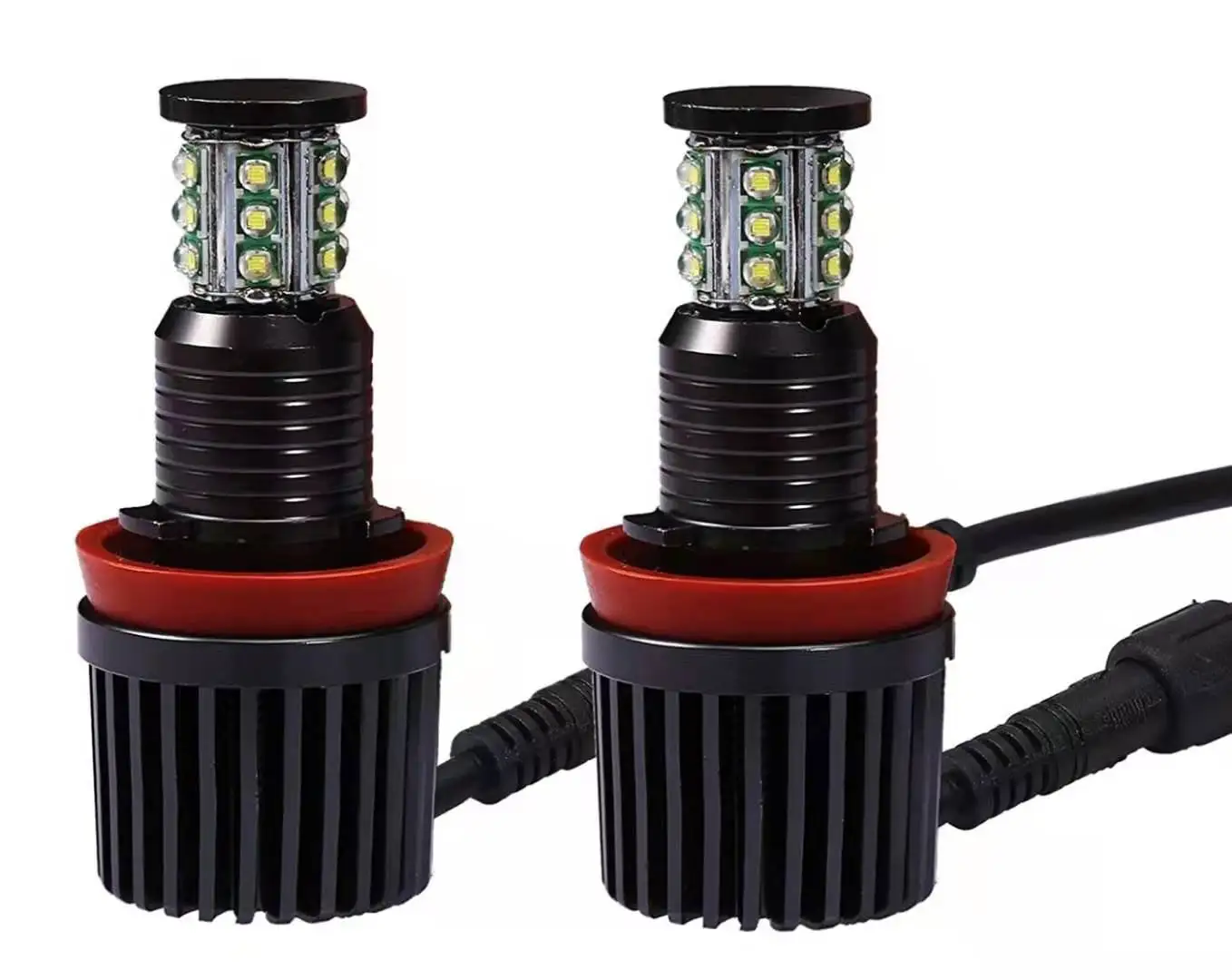 bowenx  LED Angel Eyes Halo Light Bulb H8 180W CREE LED Marker Halo Light Xenon White for BMW E60 E61 E90 E92 E70 E71 E82 E89