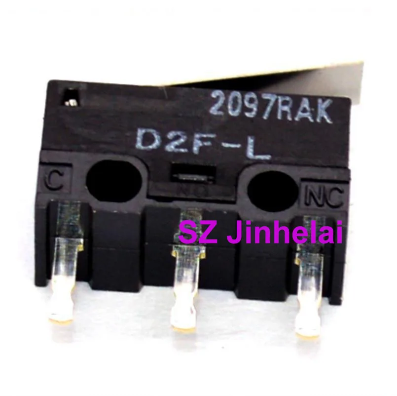 10pcs Authentic Original Omron Mouse Micro Switches D2F-L L2 L3 L-D3 F FL D3 L-D L-A1 FL-D3 5 5L