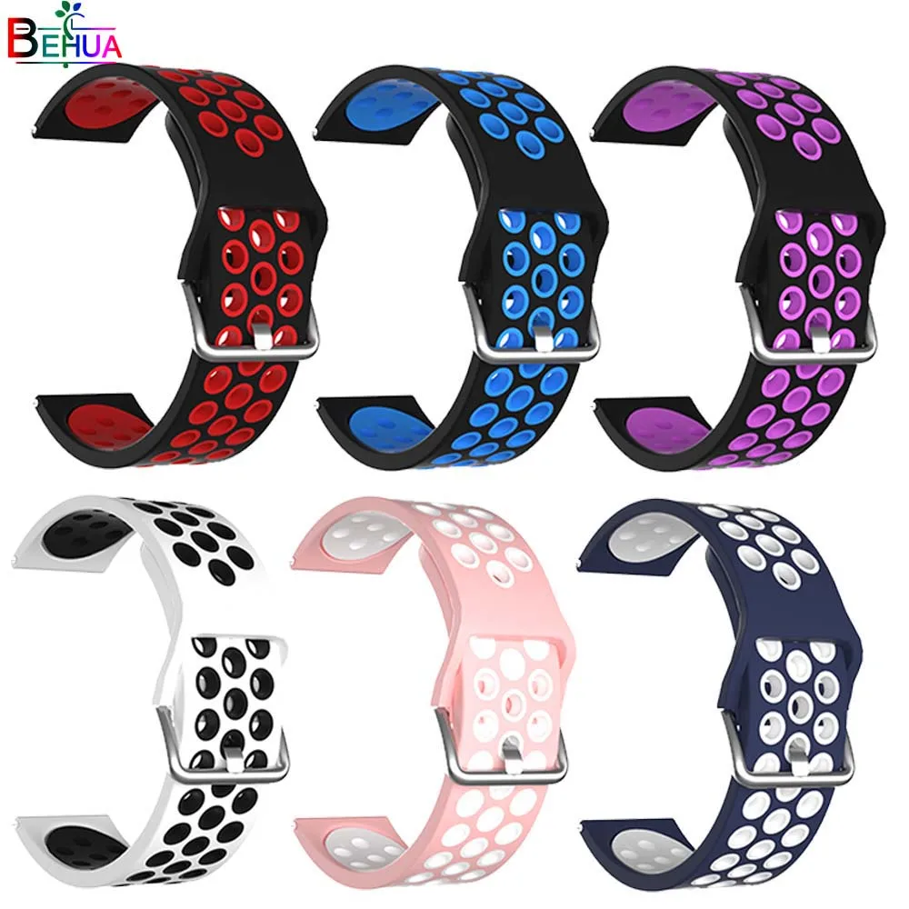 

BEHUA wristband Sport 22MM for Samsung Galaxy Watch 46mm/ Amazfit GTR 47mm/Garmin Active strap smart watch watchband bracelet