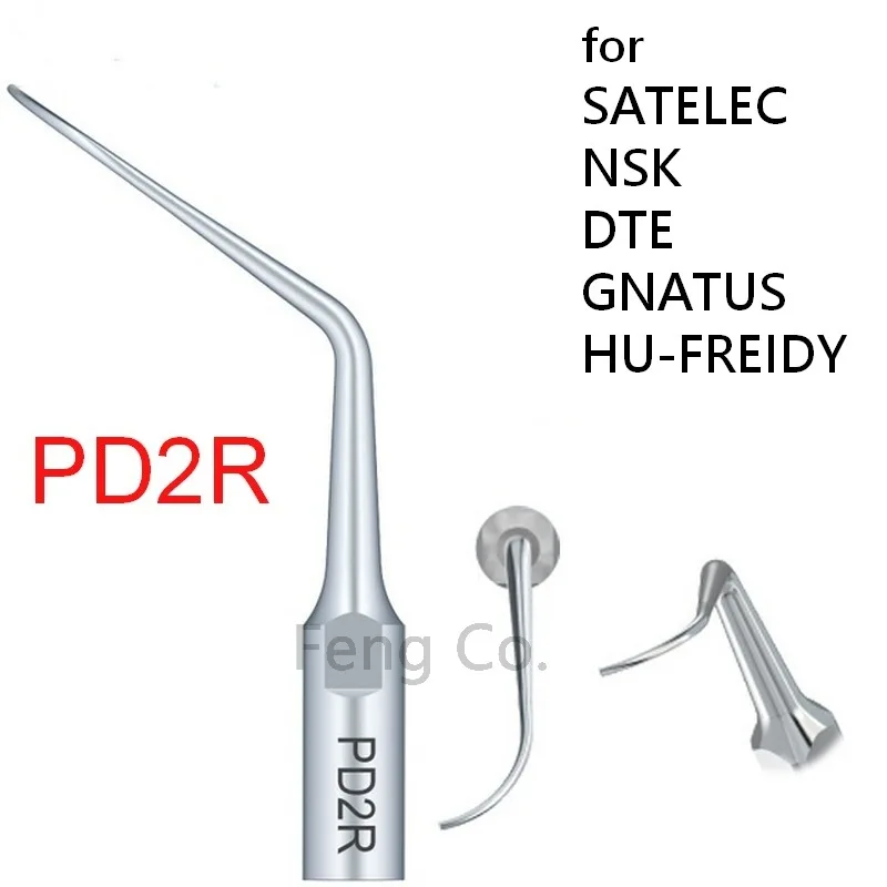 

PD2R Dental Ultrasonic Scaler Tips Scaling Endo Perio Fit SATELEC NSK DTE GNATUS HU-FREIDY Handpiece Dentist Teeth Whitening