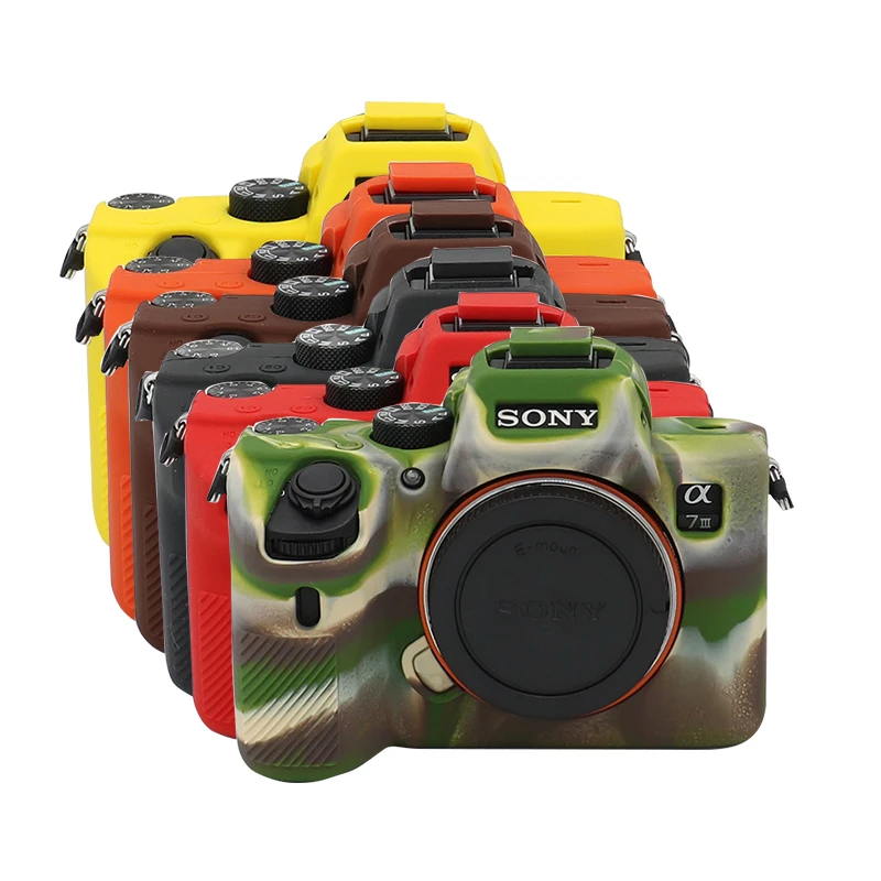 

Мягкий силиконовый чехол для камеры Sony A7 A7R A7S A7II A7RII A7SII A7M3 A7R3
