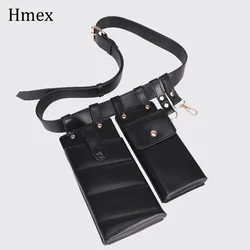 New Pu Leather Fanny Pack Waist Bag Belts for Woman Shoulder Bag Mobile phone Packs Chest  Female Purse Crossbody Bag