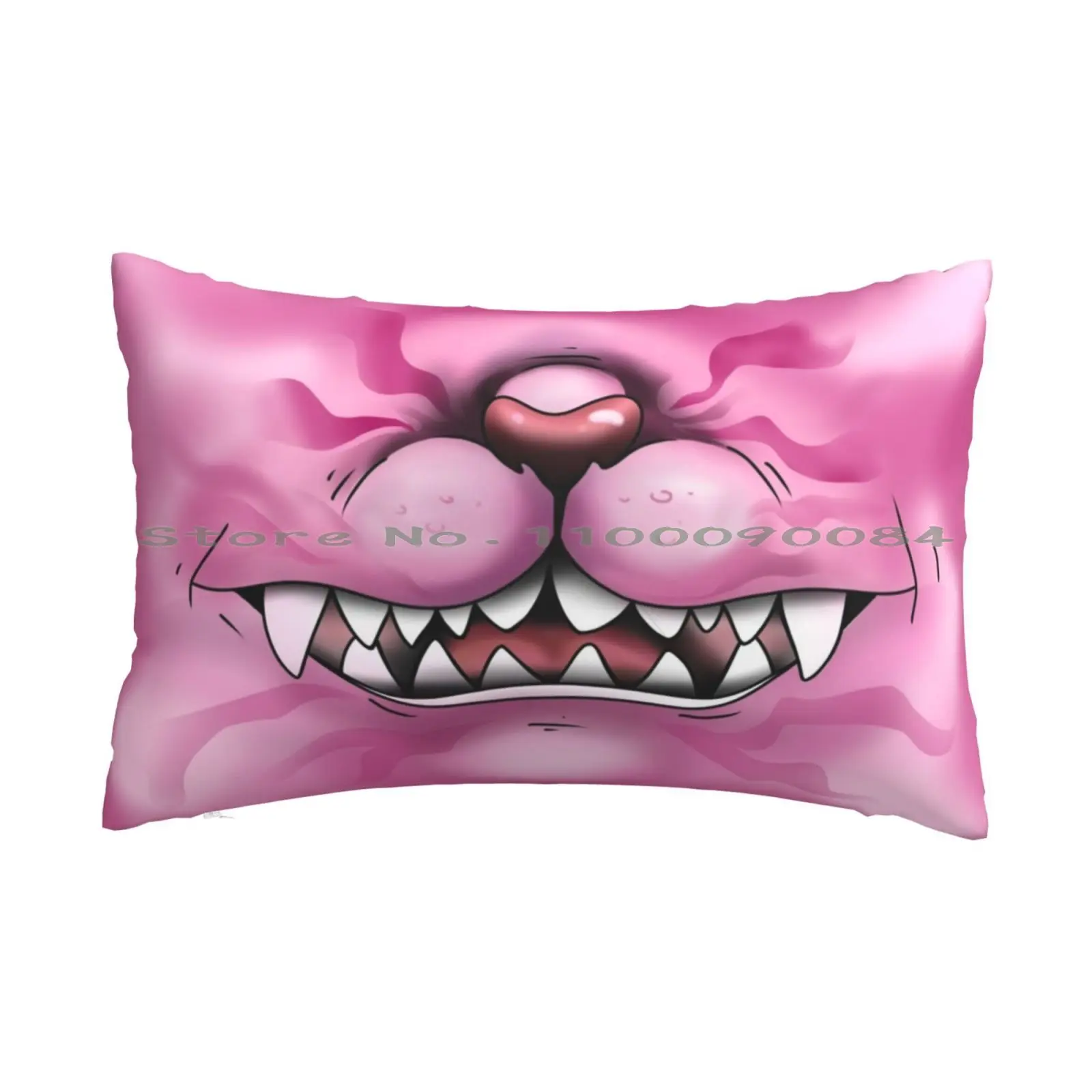 Moje piękne zęby poszewka na poduszkę 20x30 50*75 Sofa sypialnia kwiat wiśni złota rybka wiosenny kwiat śliczne Kawaii urocze zwierzę