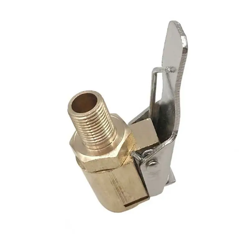 Auto Lkw Metall Reifen Reifen Inflator Ventil Luftpumpe Lade Clip Düse Chuck