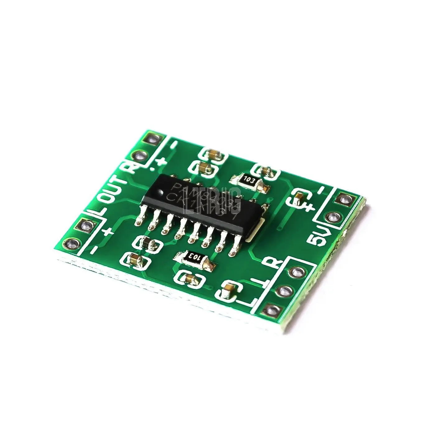 Ltrig-placa amplificadora digital 2x3w, tamanho personalizado, amplificador digital classe d, eficiente, 2.5 a 5v