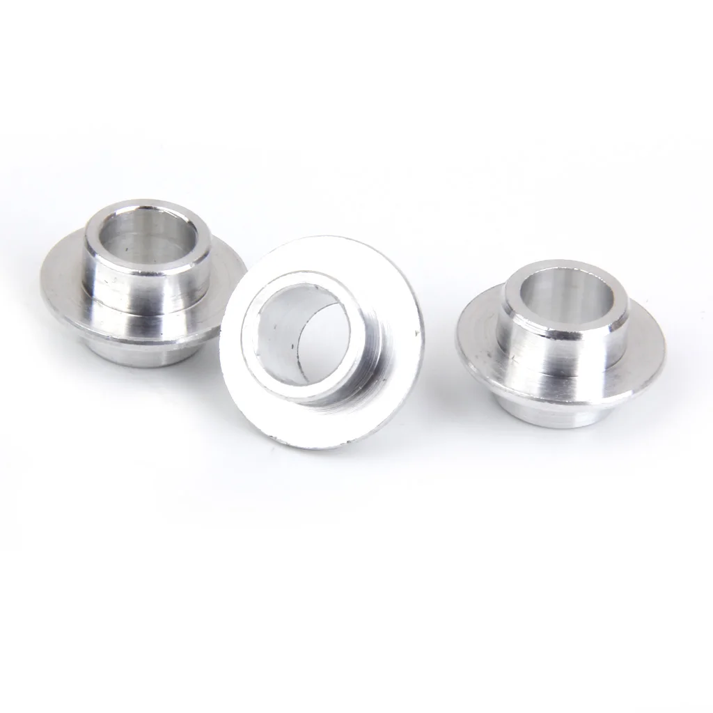 40pc Skateboard Scooter Quad Roller Inline Skate Wheel Bearing Spacers Silver