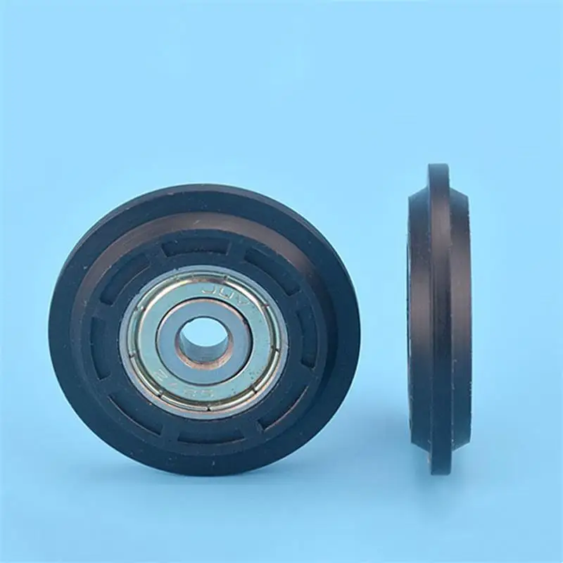 10pcs/50pcs 6*40*8mm POM plastic coating Convex Y type groove pulley guide wheel 627ZZ 627 roller 6x40x8mm sliding door