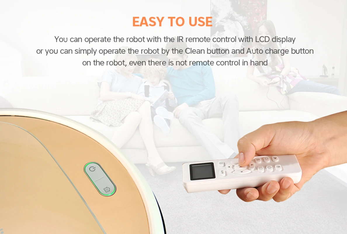 ISEELIFE 1300PA Smart Robot Vacuum Cleaner 2in1 for Home Dry Wet Water Tank Auto Charge PRO3S for Pet Hair Cleaning