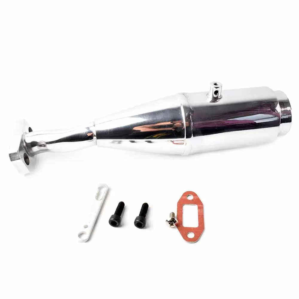 1:5 รถออฟโรด HPI BAHA ท่อไอเสียห้าหลุม Rocket Double Metal อัพเกรดท่อไอเสีย