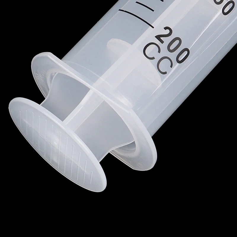 200/100/60 Ml Large Capacity Syringe Reusable Pump Oil Measuring With 1M/80CM Silicone Tube