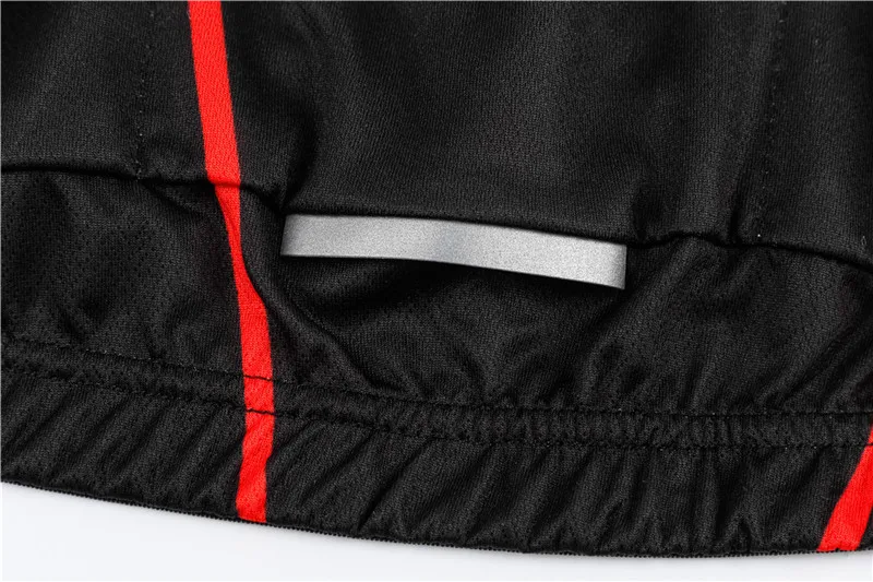 Red Pro Bicycle Team Kurzarm Maillot Ciclismo Herren Radtrikot Sets Sommer Atmungsaktive Fahrradbekleidung Anzug – Detail 18