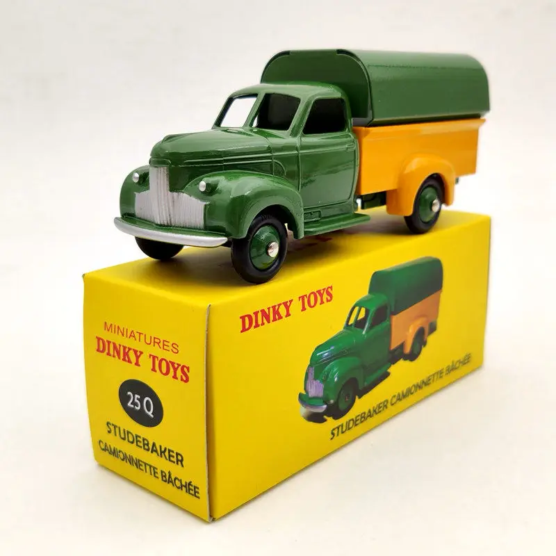 Atlas Dinky toys 25Q Studebaker Camionnette Bachee Diecast Models Truck 1:43 Gifts Car