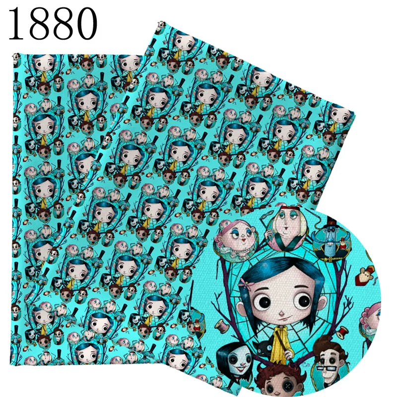 NEW Cartoon Movie girl Print Polyester Patchwork Stof DIY Pillow Hat Shopping Handmade mack FABRIC 1880