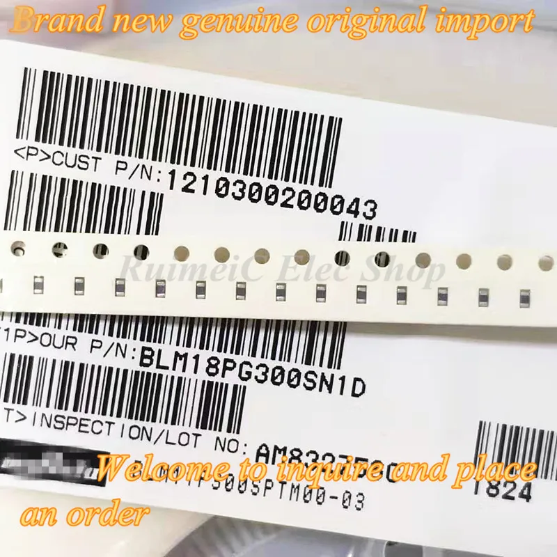 Frete Grátis 50PCS 0603/1608 SMD Grânulo Magnético BLM18PG181/221/300SN1D 60R 33R 120R 470R 121 180R 220R 30R 331 330R 471