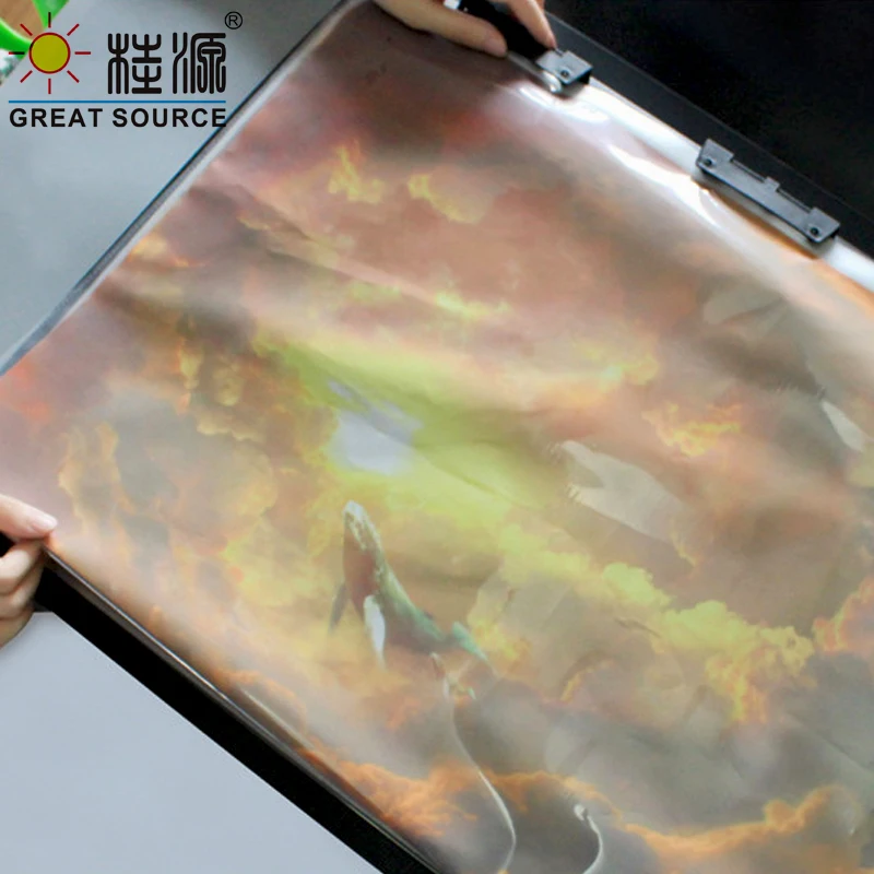 Makeasy Big A2 Display Book Drawing Presentation Book With Loose Leaf 10 Transparent Pockets Folder 615*47.5mm(24.2"*18.7")(1PC)