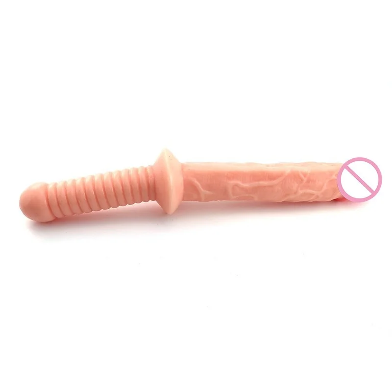 Soft Realistic Penis Butt Dildos Anal Sex Toys with Handle Butt Plug Anus Dilator Massage Stimulaiton Sex Products for Women