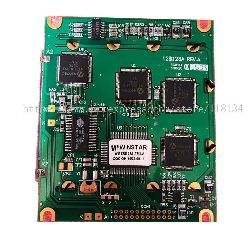 

WG128128A-TMI-V WG128128A REV:A New compatible Lcd Models