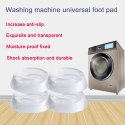 Coussinets coordonnants pour machine à laver, base de support de sèche-linge, tapis de pieds en silicone, couvre-jambes de chaise de table, protecteurs de pieds de meubles, anti-vibration