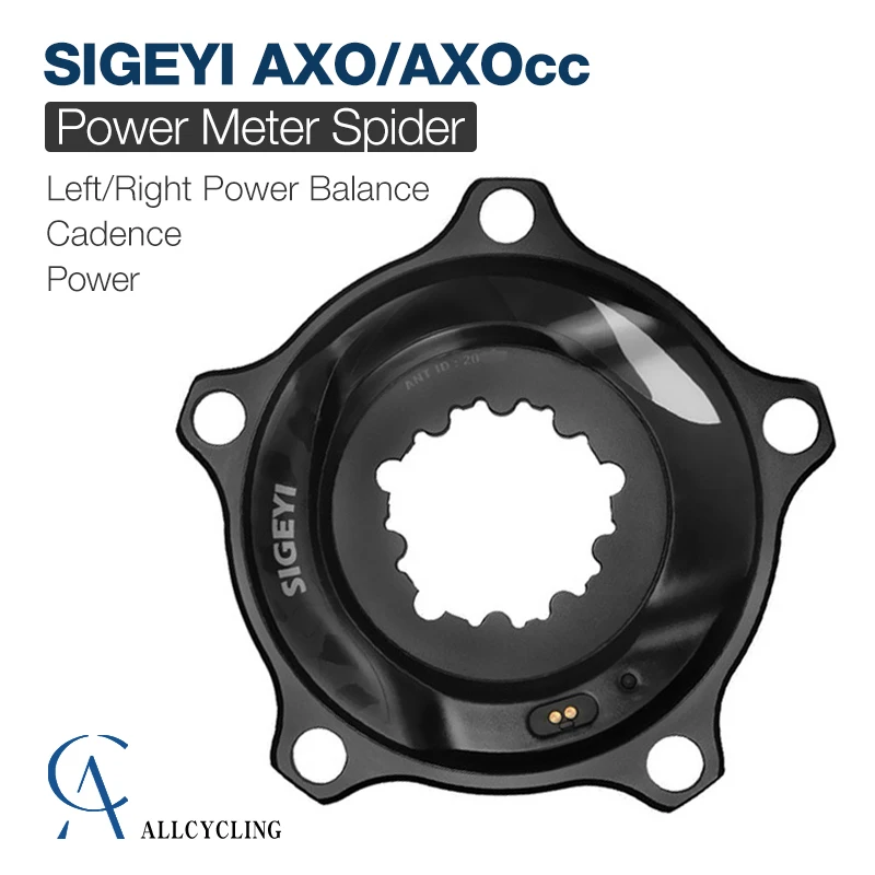 SIGEYI AXO Power Meter Spider Bicycle Crank Cadence Powermeter Spider For Shimano SRAM ROTOR MTB Road Bike Crankset Power Meter