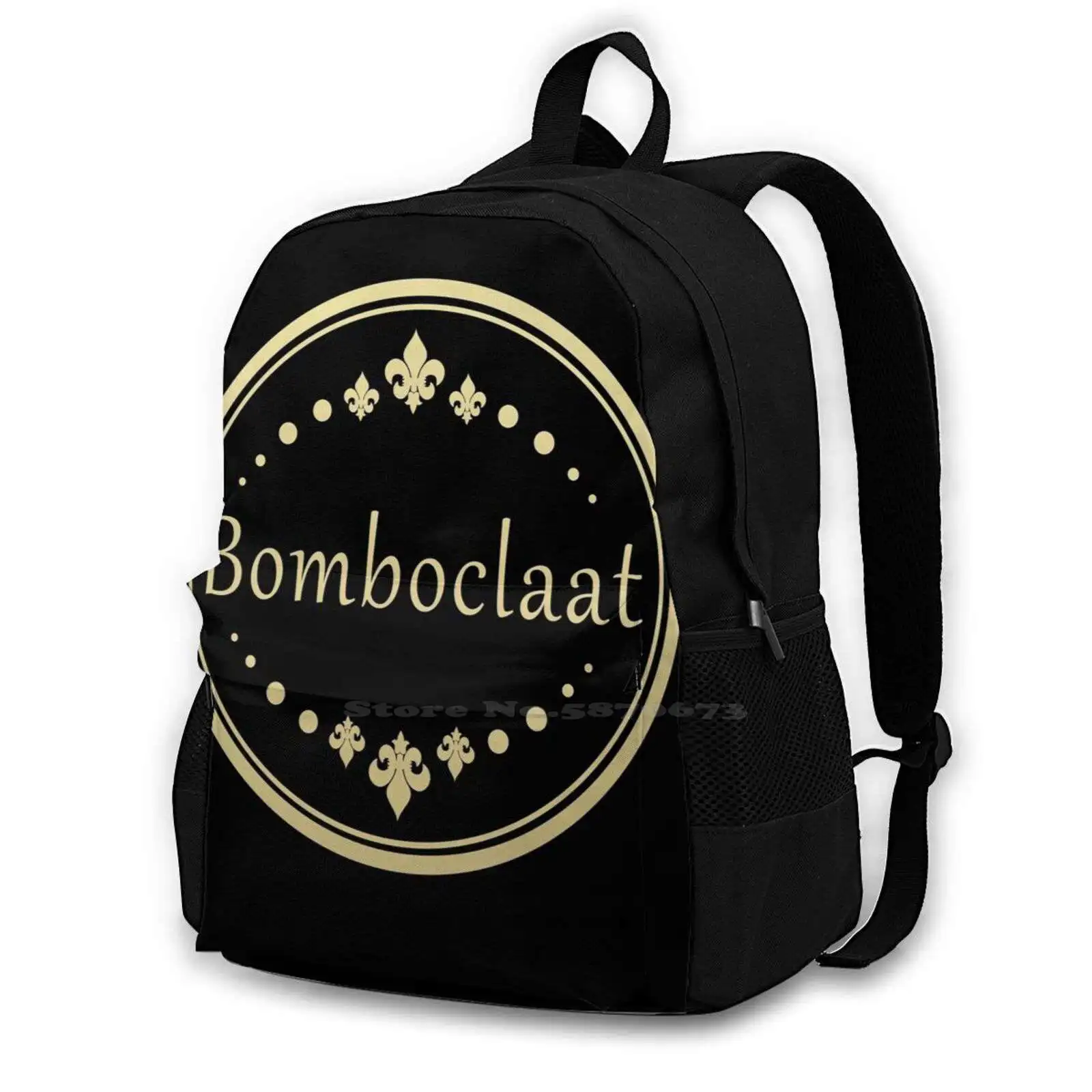 

Boojie Bomboclaat 3d Print Design Backpack Casual Bag Bomboclaat Bad Boojie Bookie Cos Of Autocorrect Slang Jamaican Meme