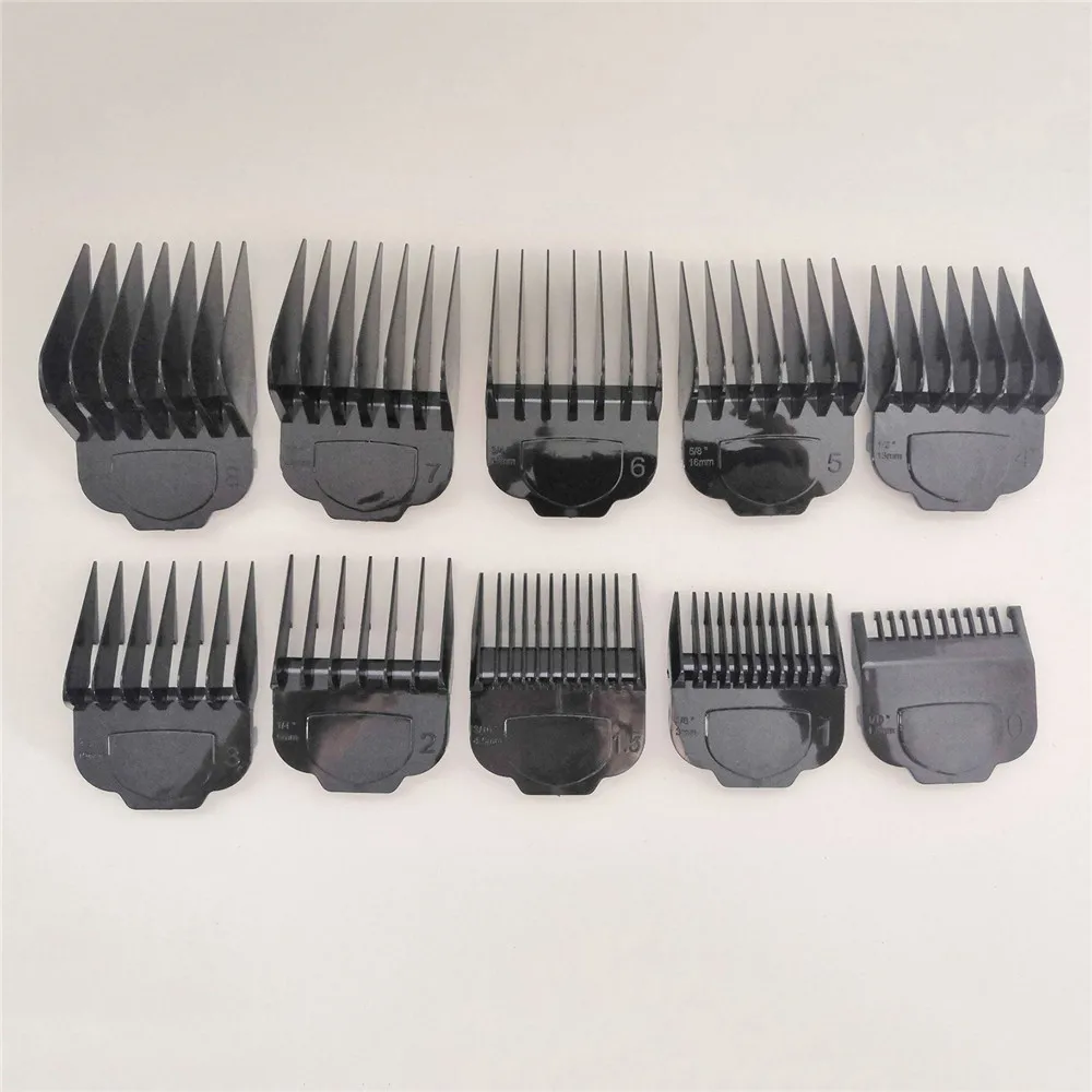 Electric Clipper Limit Comb Guide Comb 1.5-25mm For Andis 73010/ 73060 Hair Trimmer Comb Replacement 10 Size