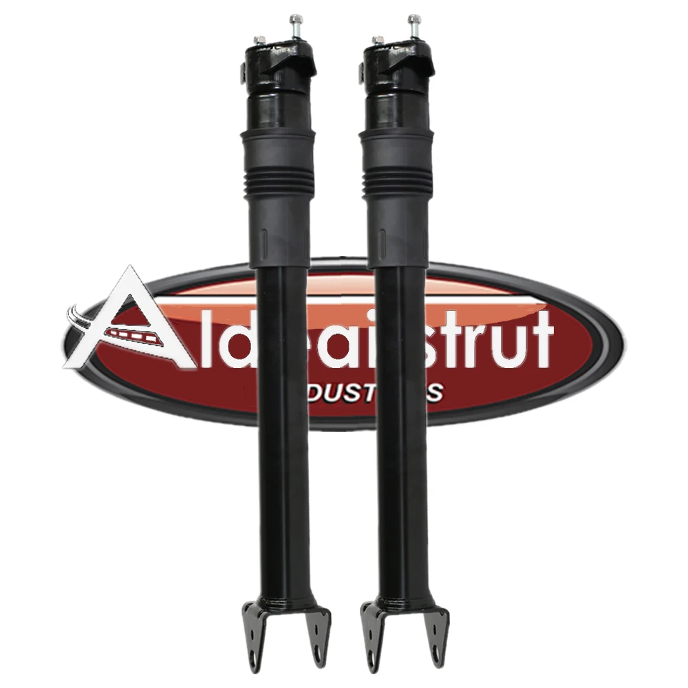 Pair Rear Suspension Shock Absorbers For Mercedes-Benz GL-Class X164 2006-2012, ML-Class W164 2005-2011 w/AIRMATIC,w/o ADS