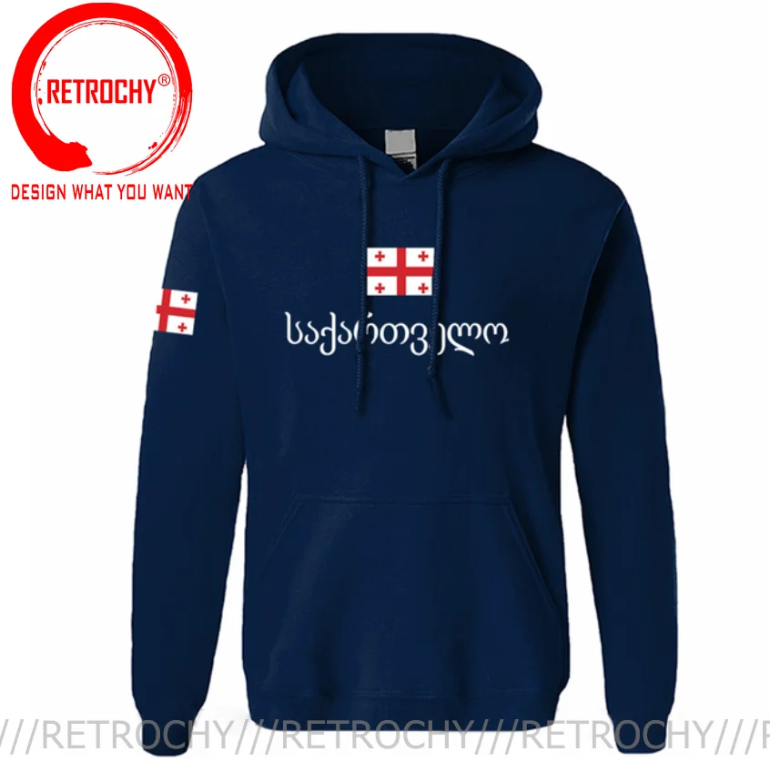 

Georgia hoodie men sweatshirt sweat new hip hop streetwear tracksuit nation footballer sporting country flag GEO Georgian Hoody