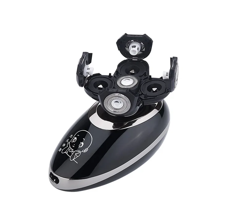 Сменные головки для электробритвы Kemei KM-1000, водонепроницаемая, с плавающей головкой, из нержавеющей стали