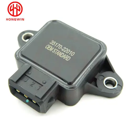Imagen 2 del producto 35170 22010 Sensor TPS Sensor de posición del acelerador compatible con HHyundai Elantra Tiburon Coupe Accent SAAB VVOLVO 1993-2001, 3517023000