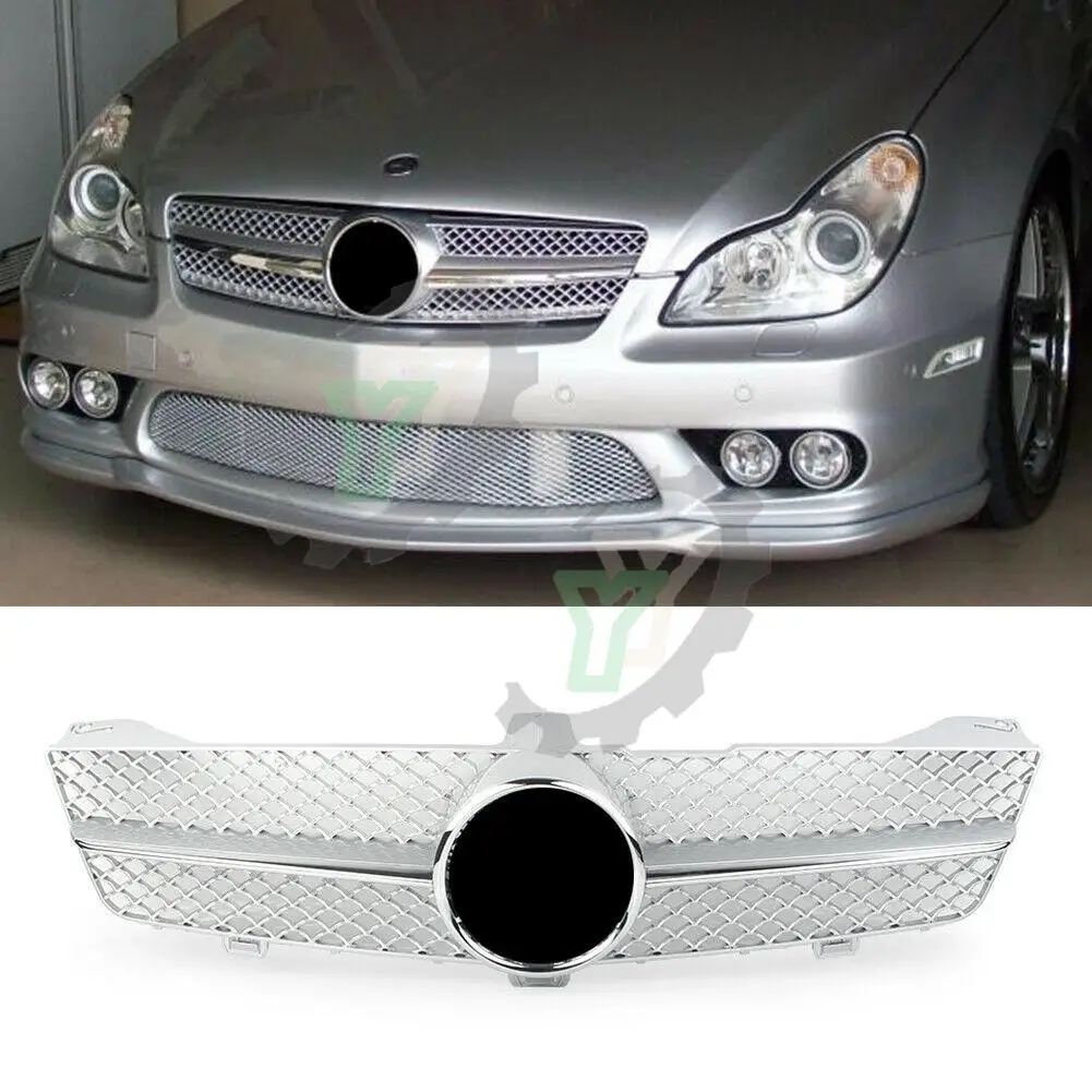 

Car Accessory Front Bumper Grille Upper racing Grill for Mercedes-benz W219 CLS350 CLS500 SLS600 2005 2006 2007 2008