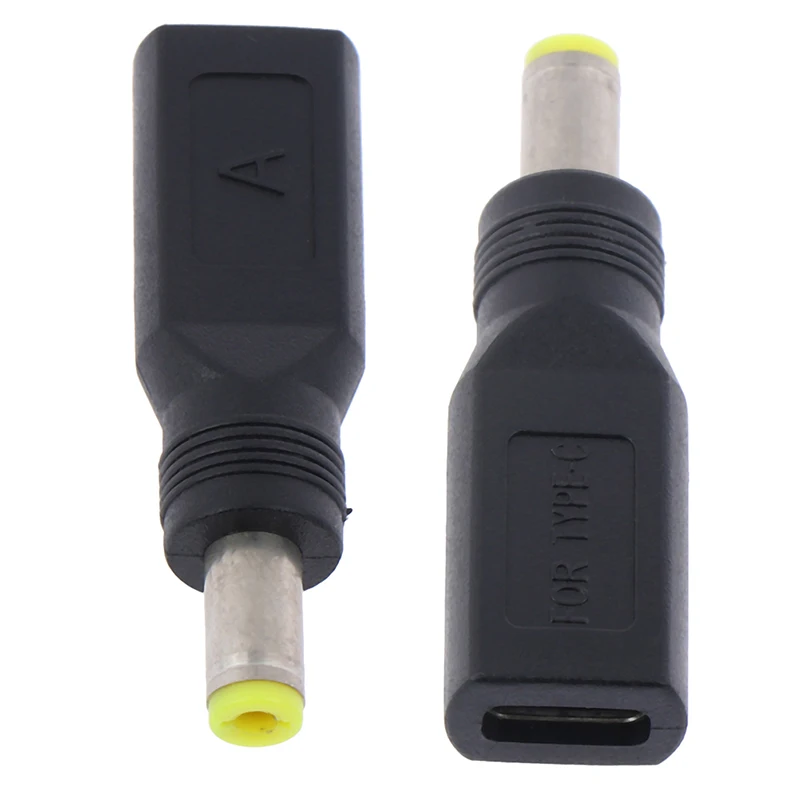USB 3.1ประเภทC USB-CหญิงDC 5.5มม.X 2.1มม.ชายชาร์จอะแดปเตอร์อะแดปเตอร์5.5มม./2.1มม.ประเภท-C