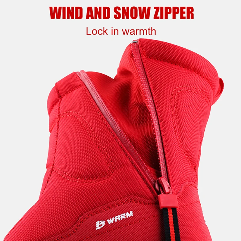 Winter Woman Mens Hiking Boots Couple Snow Boots Plus Velvet Warm Side Zipper Outdoor Casual Short Boots Cotton Shoes bottines