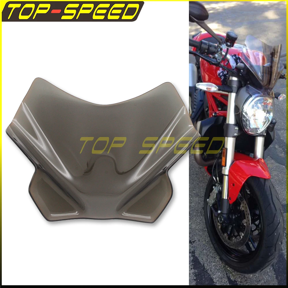 

Ветровое стекло для ветрового стекла для Ducati Monster 1200/S 2014-2019 797-2017 2019 821-2014