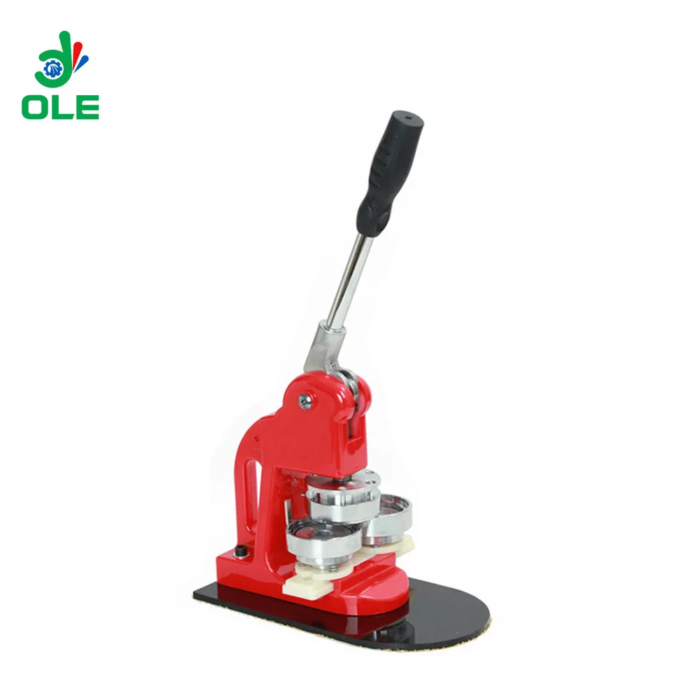 دليل شارة بدبوس ماكينة ثقب متعددة حجم ماكينة صنع الشارات