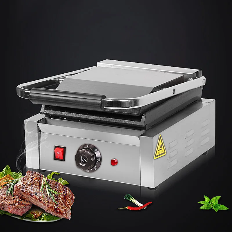 شريحة لحم رأس واحدة للمستهلك والتجاري ستيك شواء الغربية الخاصة الكهربائية الشواية