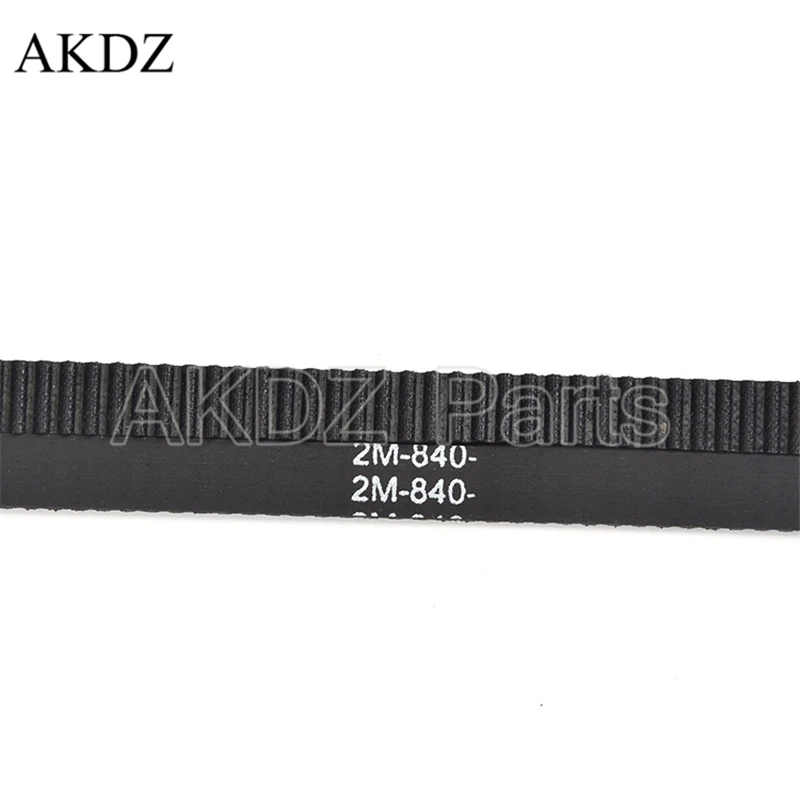 

2MGT 2M 2GT Synchronous Timing belt Pitch length 840 width 6mm/9mm Teeth 420 Rubber closed