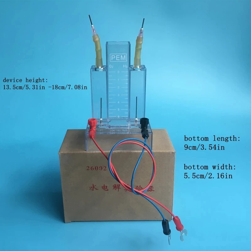 Water Electrolysis Experimenter Chemistry Demonstration Water Electrolysis And Hydrogen And Oxygen Teaching Instrument