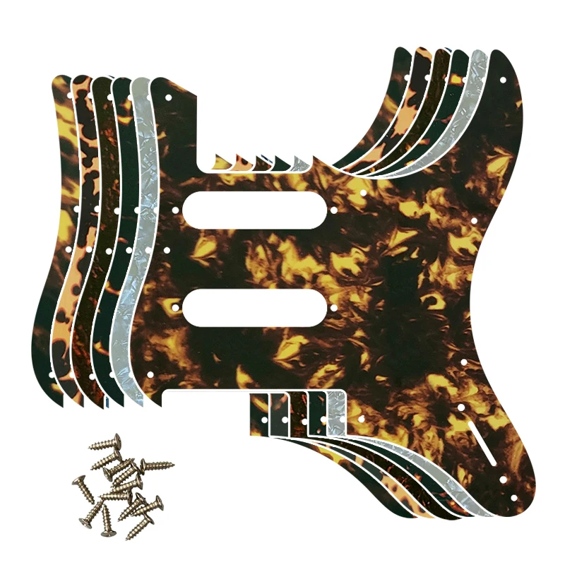 Pleroo Custom Guitar Parts - For MIJ Japan YAMAHA PACIFICA 112V Electric Guitar Pickguard Scratch Plate Flame Pattern