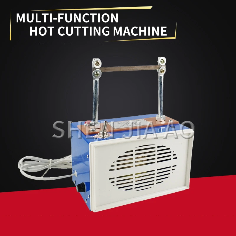 1PC Manual Small Webbing Hot Cutting Machine Velcro Trademark Hot Cutting Machine Electric Velcro Trademark Cutting Machine 220V