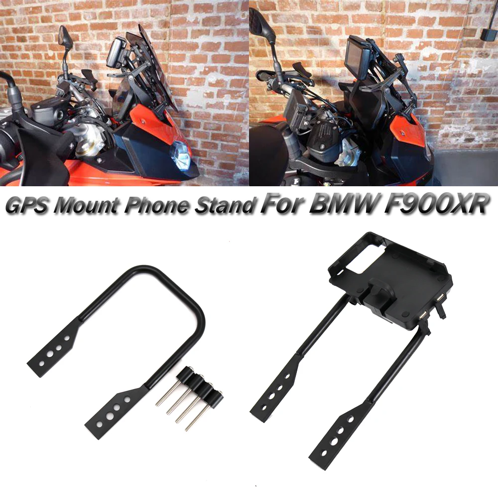 New For BMW F900XR F 900 XR f900xr Motorcycle windshield Stand Holder Phone Mobile Phone GPS Mount Navigation Plate Bracket