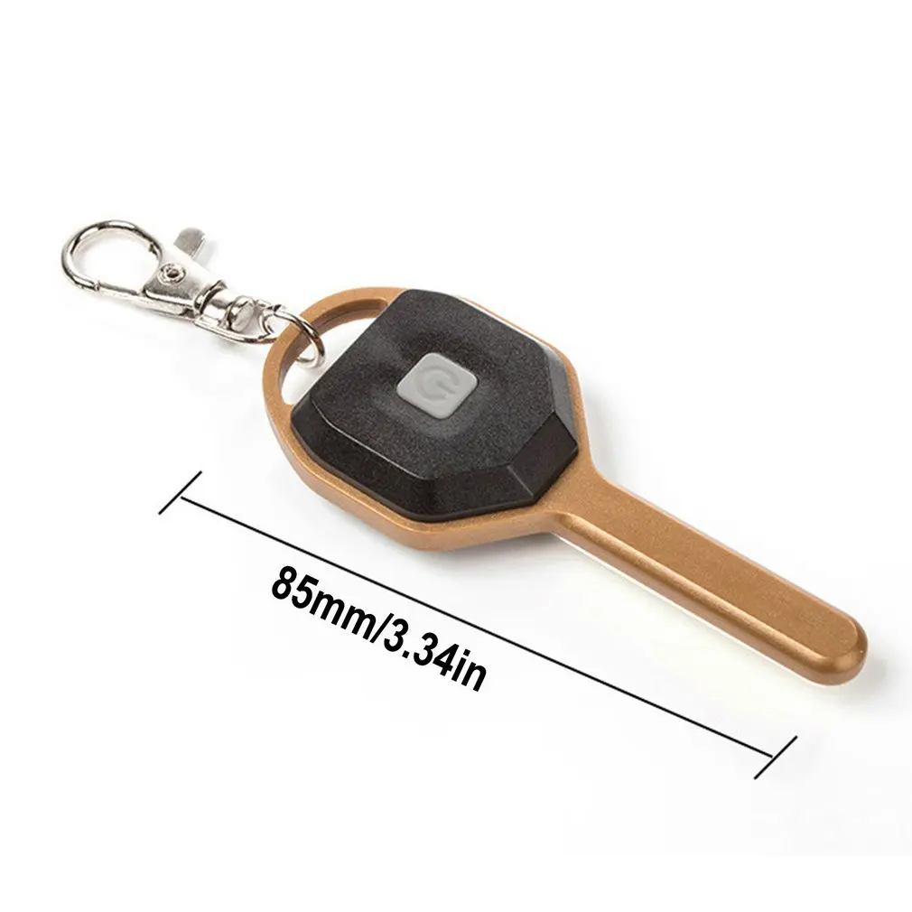 COB LED Key Chain 750 Lumens Flashlight Keychain Portable Keyring Light Torch Lamp Pocket Emergency Camping Lamp Backpack Light