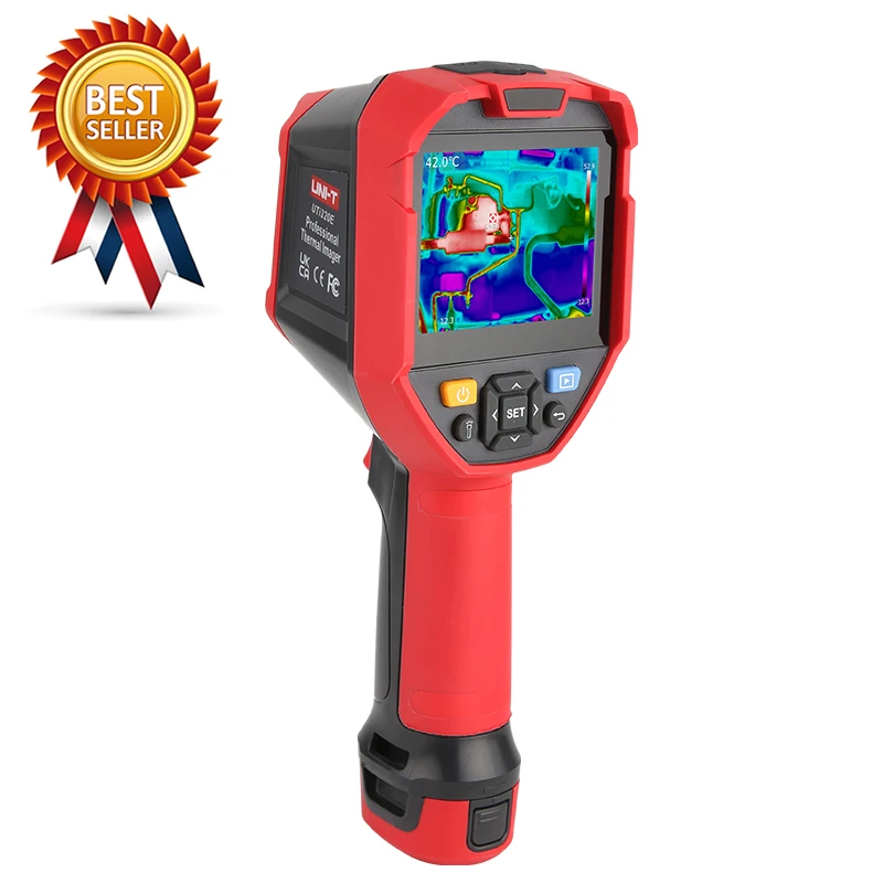 UNI-T UTi320E 휴대용 열 화상 카메라 적외선 적외선 온도계 산업용 전동기 빠른 콜드 & 핫 스팟 추적