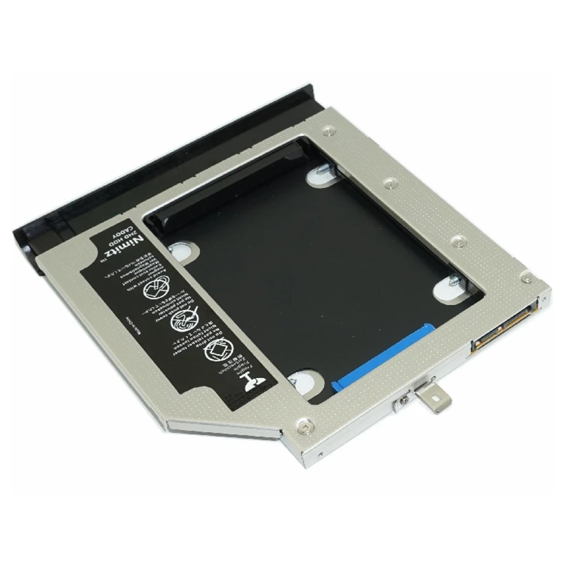 Cubierta frontal biselada con placa frontal, disco duro HDD SSD de 3,0 pulgadas, Caddy óptico para Lenovo, G50-30, G50-45, G50-70, G50-75, G50-80