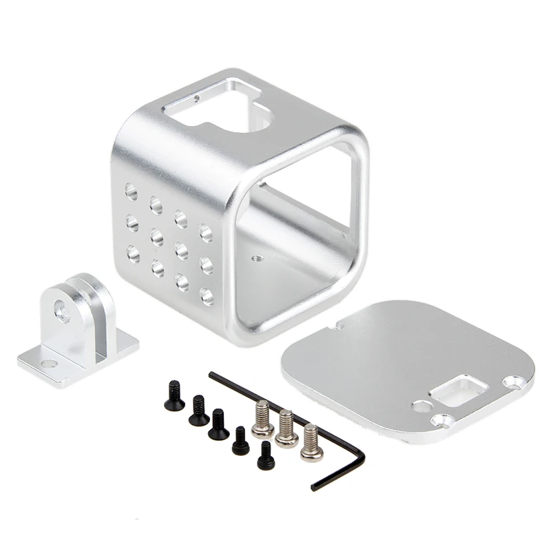 Étui de cadre de protection en alliage d'aluminium pour GoPro, caméra d'action Fore4 Session, support en métal, accessoires de session GoPro