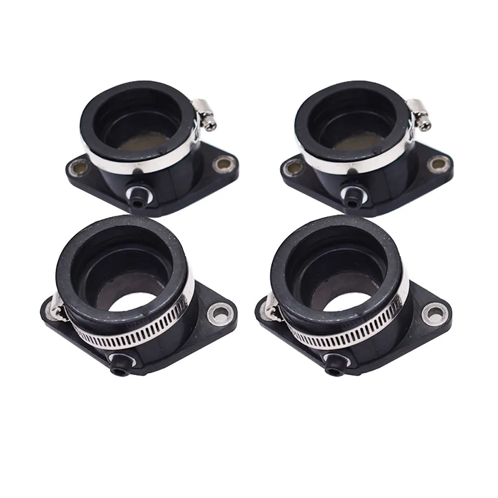 4x Carburetor Intake Manifold Carb Boot For 1981-1983 Suzuki GS550 GS650 R&L image 2