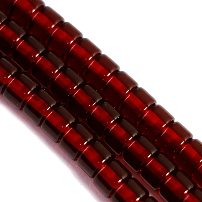 Dark red resin synthetic beeswax 4X7mm 5X8mm 7X10mm 12X9mm drum loose beads spacers accessories jewelry making 15inch B61