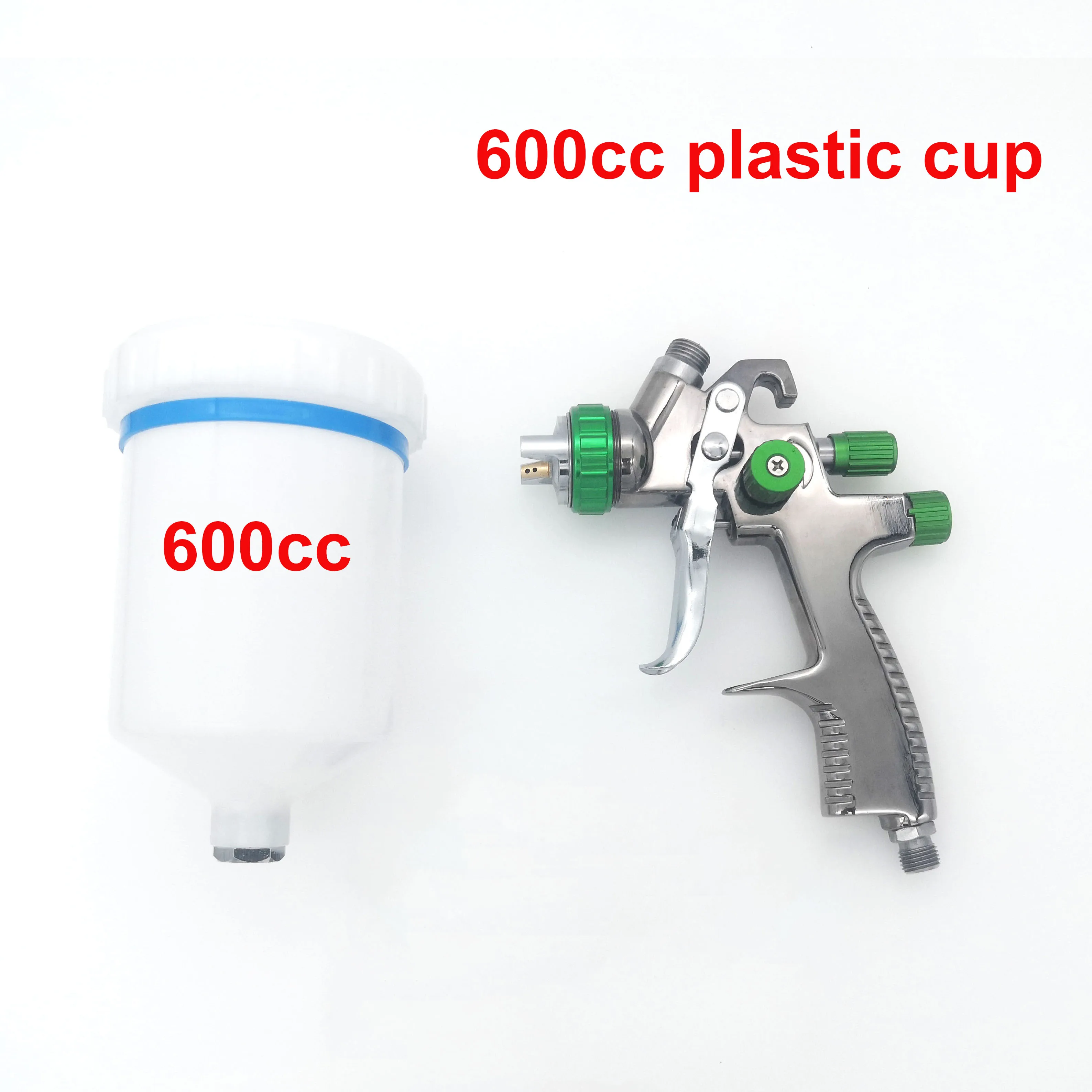 LVLP L-898 Car Paint Spray Gun with PPS Tank 1.3mm Nozzle 600cc Cup Pistola De Pintura