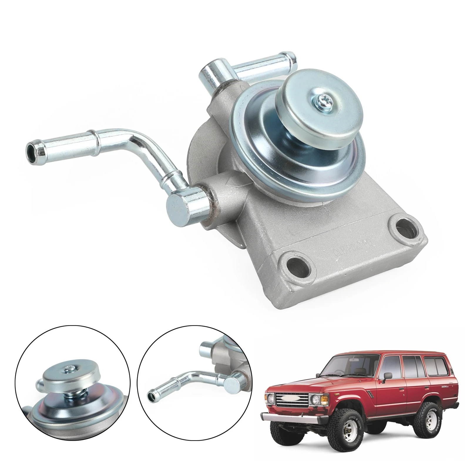 Artudatech Fuel Filter Primer Pump Cap Fit For Landcruiser 80 Series HDJ 1HD T 4.2L Diesel Car Accessories