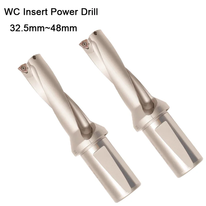 

free delievery jet 32.5mm -48mm WC Drill Type For 2D U Drilling Shallow Hole indexable insert drills indexable insert drills